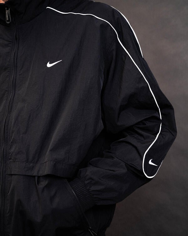 Nike SOLO SWOOSH WOVEN TRACK JACKET | FB8622-010 | AFEW STORE